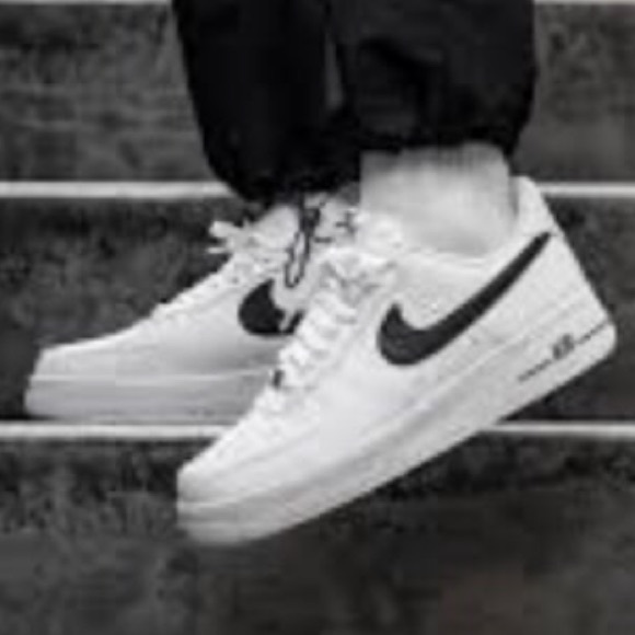 NIKE AIR Force '07 White Leather Mens
